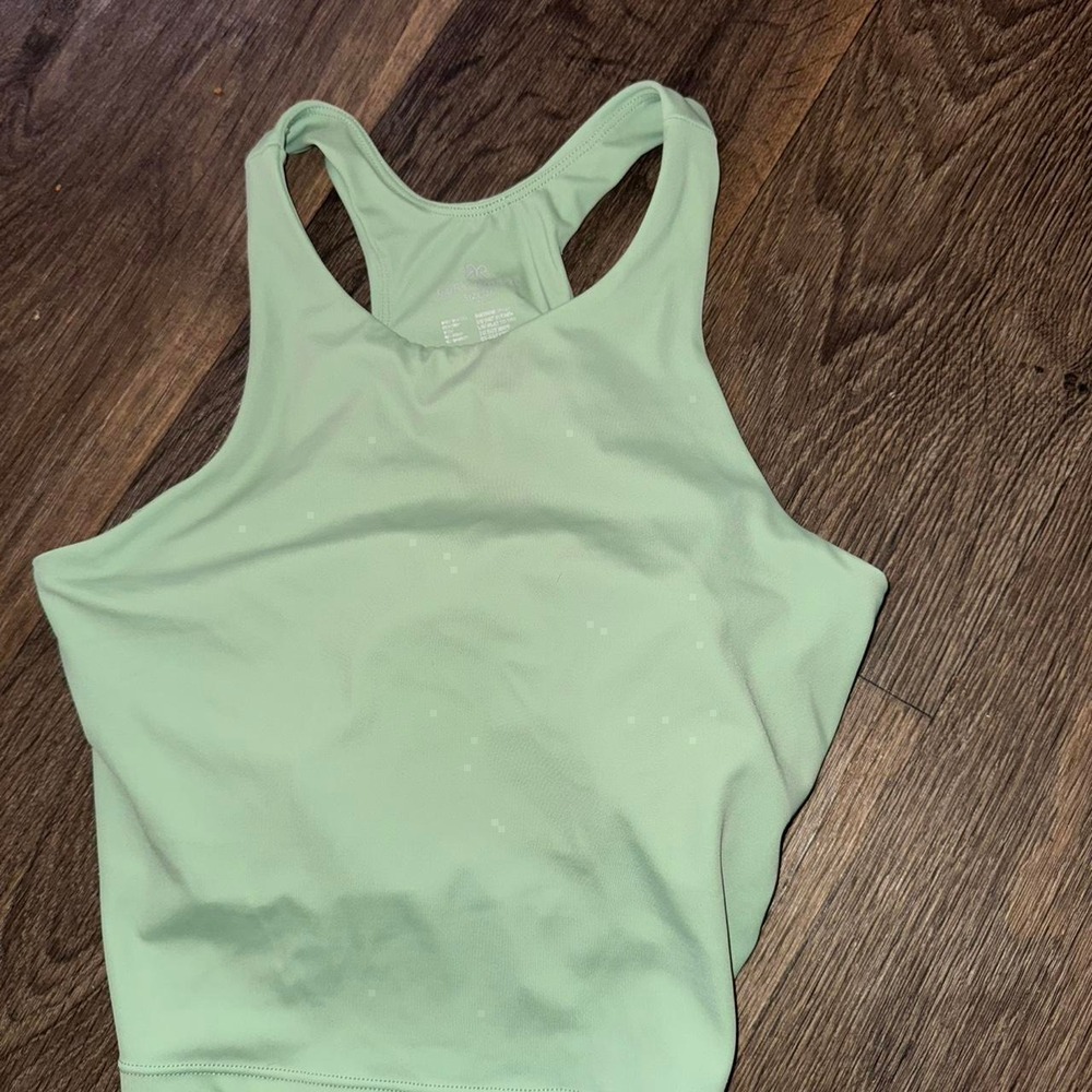 Ruby Ribbon Sports Tank Mint Green Size 36
